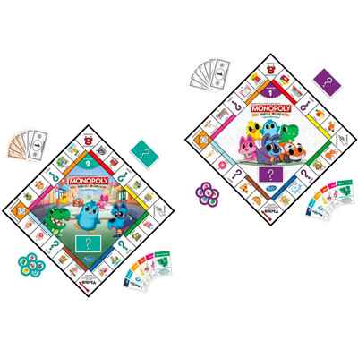 Игра настольная Hasbro Games Монополия Джуниор 2в1, арт. F4436121, производитель Hasbro (Хасбро), ISBN 501-0-99413-167-8№ 3