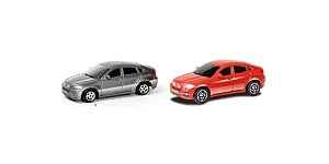 Автодрайв Машина 1:64 BMW X6, глянц., серая, красная, арт. И-1177, производитель Рыжий кот, ISBN 466-5-29541-177-9№ 1