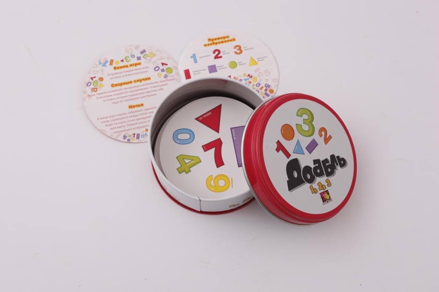 Настольная игра Доббль 123, арт. БП-00000106, производитель Asmodee (Асмоди), ISBN 355-8-38003-628-9, № 4