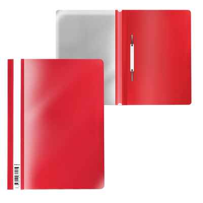 Папка-скоросшиватель пластиковая Классика, A4, красный , арт. 50006, производитель ErichKrause® (Эрих Краузе), ISBN 463-0-07462-611-8№ 1