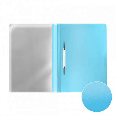 Папка-скоросшиватель пластиковая Диагональная пастель, A4, голубой , арт. 53657, производитель ErichKrause® (Эрих Краузе), ISBN 465-0-18453-657-2№ 2