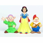 Игрушка для купания Набор из 3-х игрушек для купания Дисней Белоснежка и гномы , арт. 172R-PVC, производитель Симбат, ISBN 469-0-59005-186-3, № 1