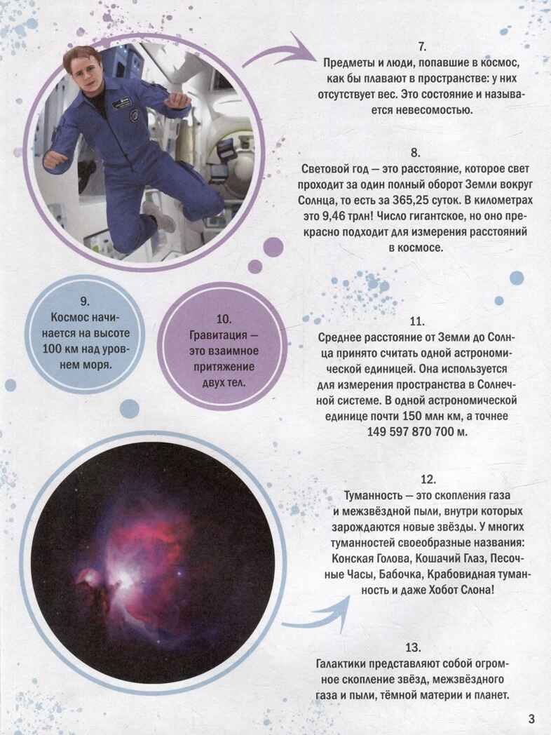 365 фактов о космосе. Энциклопедия на каждый день., производитель Проф-Пресс , ISBN 978-5-37834-196-2, № 3