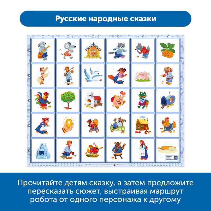 Комплект тематических полей Чудеса России с роботом Ботли (5 элементов), арт. rb5001, производитель Learning Resources, ISBN 200-7-36723-103-8, № 10