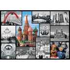 Trefl пазл Москва - коллаж, 1000 элементов, арт. 10380, производитель Trefl (Трефл), ISBN 590-0-51110-380-9, № 2
