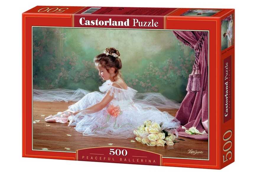 Пазлы Балерина (Castorland) 500 элементов, арт.B-51571, производитель Castorland (Касторленд), ISBN 590-4-43805-157-1, № 1