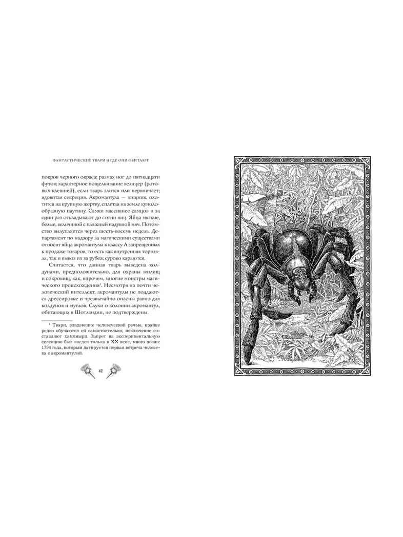 Фантастические твари и где они обитают (+ 6 новых тварей) (с черно-белыми иллюстрациями). Роулинг Дж.К. Гарри Поттер, производитель Махаон , ISBN 978-5-38912-961-0, № 5