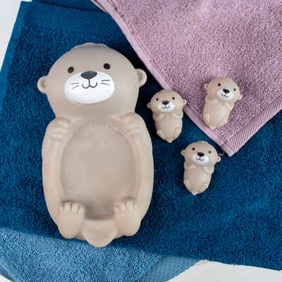 Набор игрушек для ванной Семейство выдр, арт. BATH16, производитель Dream Makers (Дрим Мейкерс), ISBN 481-4-72301-778-0 № 2