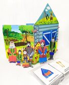 Папка-декорация из фетра Татарская изба+39 карточек, арт. 023.24, производитель Наивный мир, ISBN 467-3-75265-701-2, № 5