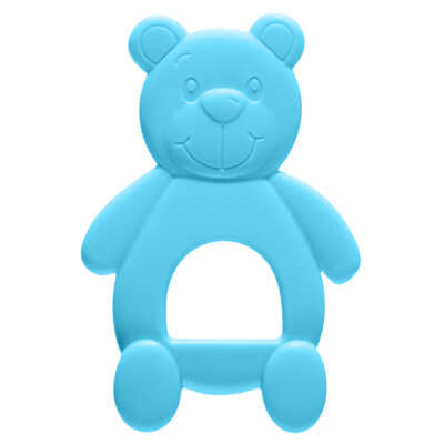 Прорезыватель Uviton силиконовый Bear голубой, производитель Uviton, ISBN 465-7-78025-259-2№ 3