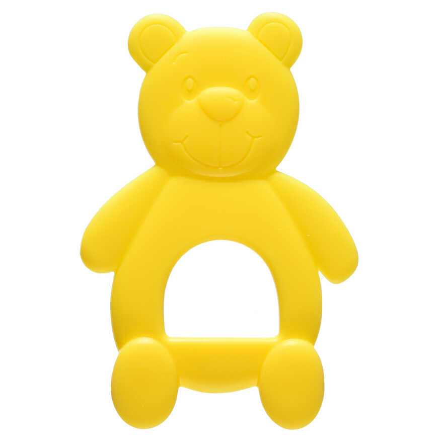Прорезыватель Uviton силиконовый Bear желтый, производитель Uviton, ISBN 465-7-78025-257-8, № 3