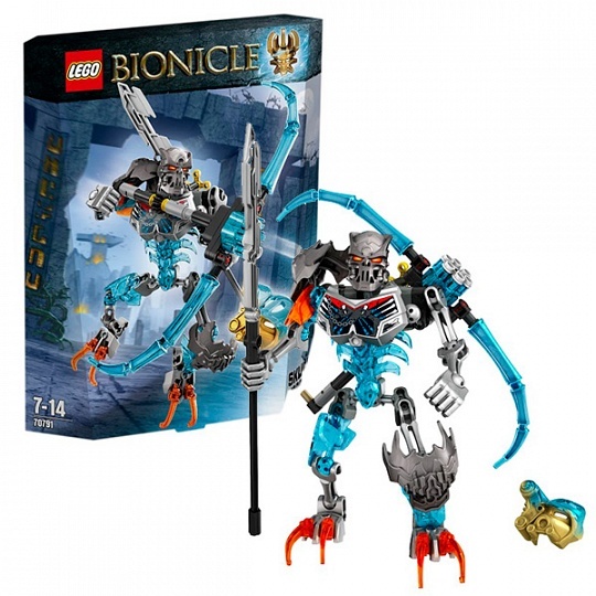 LEGO Bionicle 70791 Леденящий Череп, производитель LEGO (ЛЕГО), ISBN 570-2-01535-032-7, № 1
