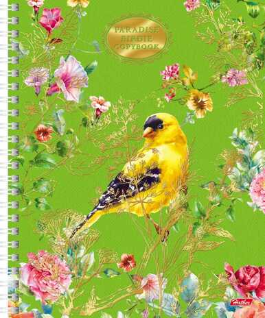 Тетрадь 96 л. Райские пташки гребень, в ассортименте, арт. 96Т5лофВ1гр/РШ, производитель Hatber (Хатбер), ISBN 460-6-78226-294-8№ 3
