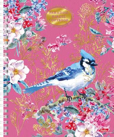 Тетрадь 96 л. Райские пташки гребень, в ассортименте, арт. 96Т5лофВ1гр/РШ, производитель Hatber (Хатбер), ISBN 460-6-78226-294-8№ 4