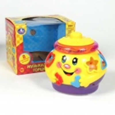 Игрушка обучающая Умка Музыкальный горшочек свет+звук 2056C в рус. кор. 17*15*15см, производитель Умка, ISBN 461-0-00743-946-6№ 1