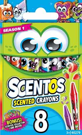 Восковые мелки Scentos, арт 40279, производитель Scentos, ISBN 846-3-76040-279-8№ 1