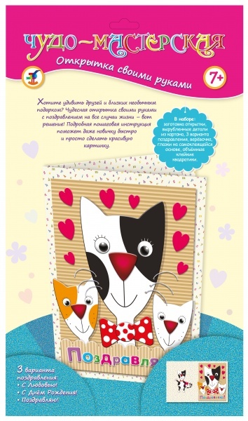 Открытки своими руками, арт. 2888, производитель Дрофа-медиа, ISBN 460-7-14737-433-7, № 1