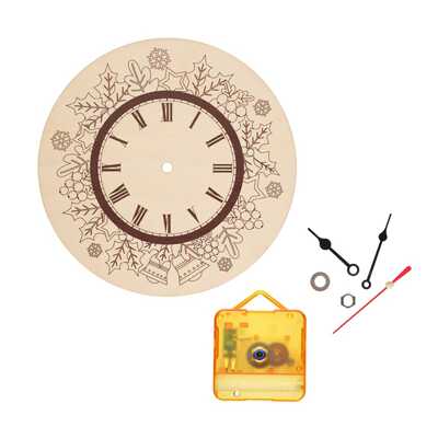 Сувенирный набор для творчества Часы-раскраска.Новогодний, арт. cl-2, производитель BUMBARAM (БУМБАРАМ), ISBN 462-0-03915-131-1№ 5