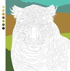 Цветовой квест по номерам. Макарова Д.Г. Цветовой квест. Раскрась по номерам, производитель АСТ , ISBN 978-5-17121-252-0, № 3