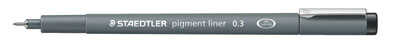 Капиллярная ручка Pigment Liner 0,3мм, черный, Staedtler, производитель Staedtler (Стайтлер), ISBN 400-7-81733-041-8№ 1