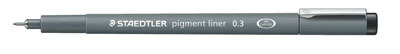 Капиллярная ручка Pigment Liner 0,3мм, черный, Staedtler, производитель Staedtler (Стайтлер), ISBN 400-7-81733-041-8, № 1
