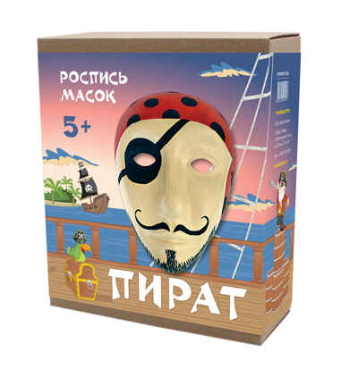 Пират набор для росписи, арт. 2164, производитель SANTA LUCIA (САНТА ЛЮЧИЯ), ISBN 462-0-02090-422-3№ 1