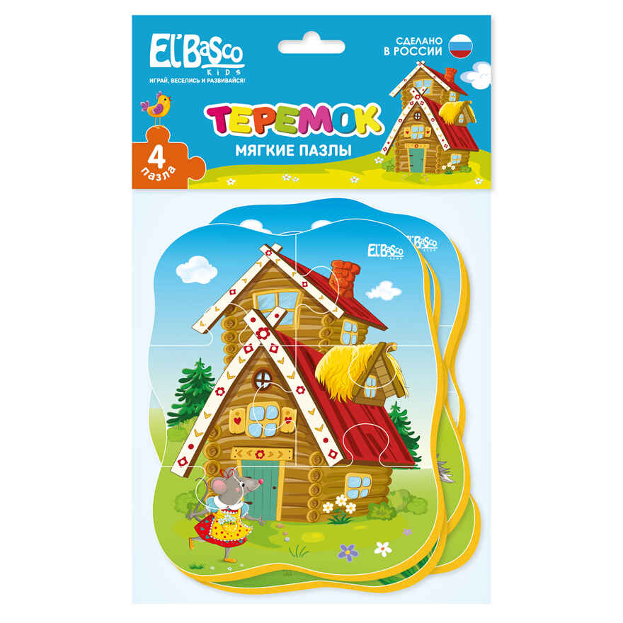 Мягкий пазл "Теремок", производитель Я РАСТУ ТОЙЗ, ISBN 467-0-14980-448-5, № 1