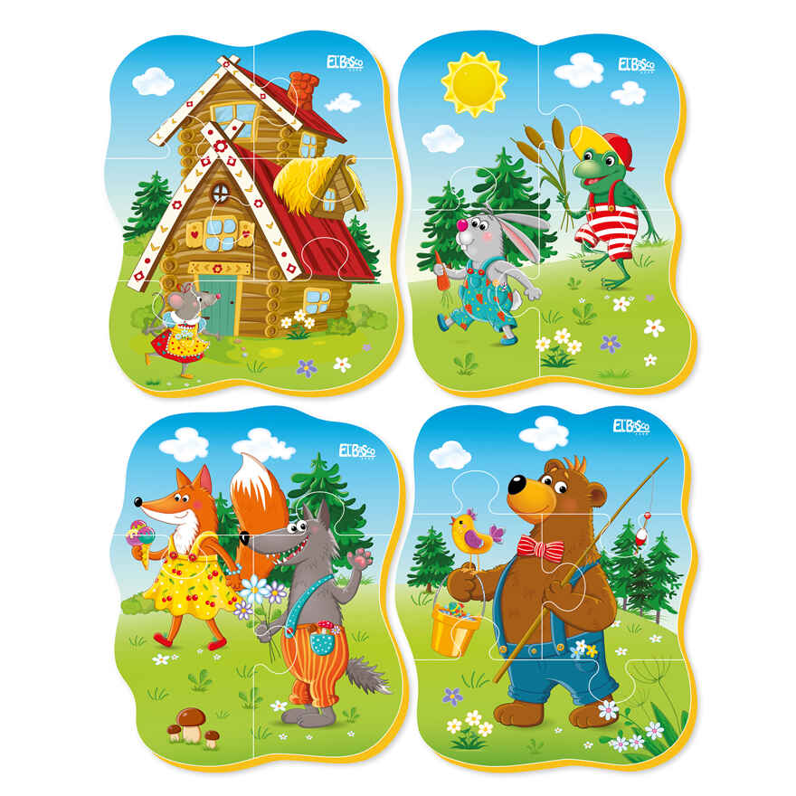 Мягкий пазл "Теремок", производитель Я РАСТУ ТОЙЗ, ISBN 467-0-14980-448-5, № 2