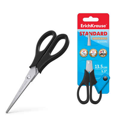 Ножницы EasyCut, 13.5см, ассорти, арт. 60835, производитель ErichKrause® (Эрих Краузе), ISBN 404-1-48560-835-6№ 1
