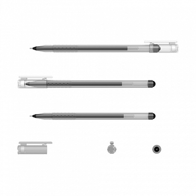 Ручка гелевая G-Round Stick Classic 0.5, цвет чернил черный, арт. 56535, производитель ErichKrause® (Эрих Краузе), ISBN 404-1-48556-535-2№ 2