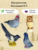 Набор Изучаем птиц. Коллекция 4, 5-7 см., арт. В4316, производитель ВЕСНА фабрика, ISBN 469-0-21307-751-5, № 1