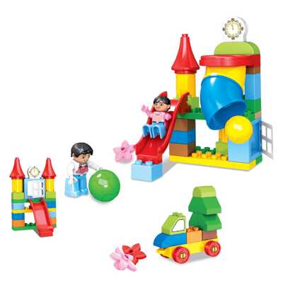 Конструктор для малышей Bondibon Веселые кубики 51 шт., арт.ВВ4101, производитель Bondibon (Бондибон), ISBN 489-5-13603-980-4№ 3