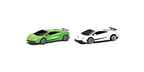 Автодрайв Машина 1:64 Lamborghini Gallardo LP570-4, глянц., зел., бел., арт. И-1184, производитель Рыжий кот, ISBN 466-5-29541-184-7, № 1
