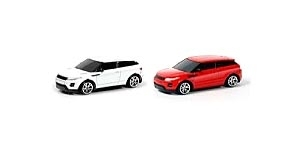 Автодрайв Машина 1:64 Range Rover Evoque, глянц., белая, красная, арт. И-1185, производитель Рыжий кот, ISBN 466-5-29541-185-4, № 1