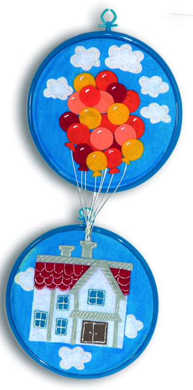 Истории в пяльцах Дом в облаках, производитель SANTA LUCIA (САНТА ЛЮЧИЯ), ISBN 462-3-72099-200-2, № 2