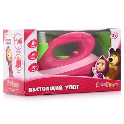 Утюг Маша и Медведь, арт. XS-08010-R, производитель Симбат, ISBN 469-0-59005-325-6№ 2