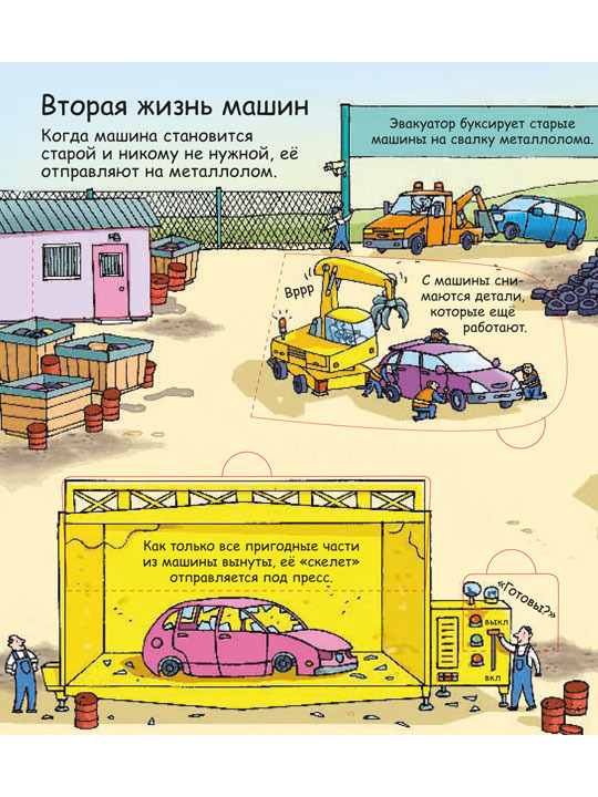 Секреты машин. Волшебные створки, производитель Робинс , ISBN 978-5-43660-097-0, № 7