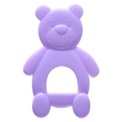 Прорезыватель Uviton силиконовый Bear лиловый, производитель Uviton, ISBN 465-7-78025-258-5№ 3