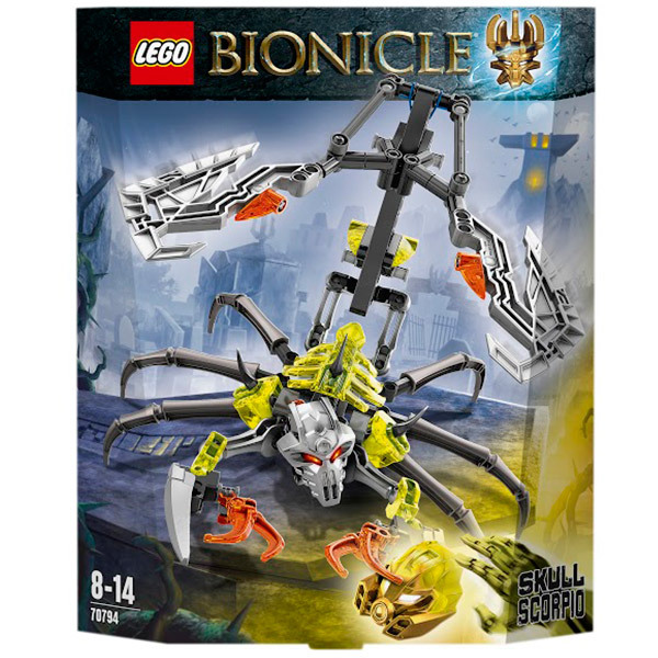 LEGO Bionicle 70794 Череп-Скорпион, производитель LEGO (ЛЕГО), ISBN 570-2-01534-967-3, № 2