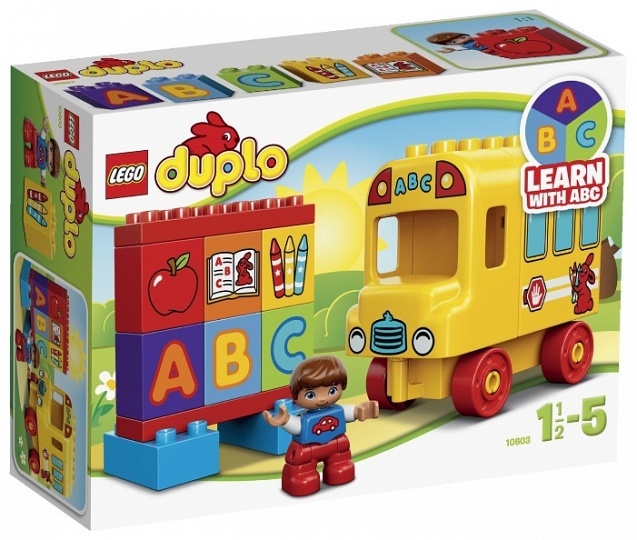 LEGO Duplo 10603 Мой первый автобус, производитель LEGO (ЛЕГО), ISBN 570-2-01535-509-4, № 1