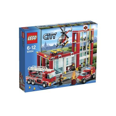LEGO City 60004 Пожарная часть, производитель LEGO (ЛЕГО), ISBN 570-2-01495-946-0, № 1