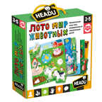 Настольная игра для детей с 3 лет &quot;Мир животных&quot;, арт. RU28702, производитель Headu, ISBN 805-9-59142-870-2, № 3