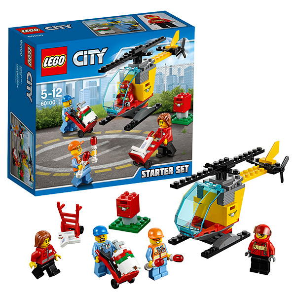 Игрушка Город Набор для начинающих Аэропорт, арт. 60100, производитель LEGO (ЛЕГО), ISBN 570-2-01559-055-6, № 1