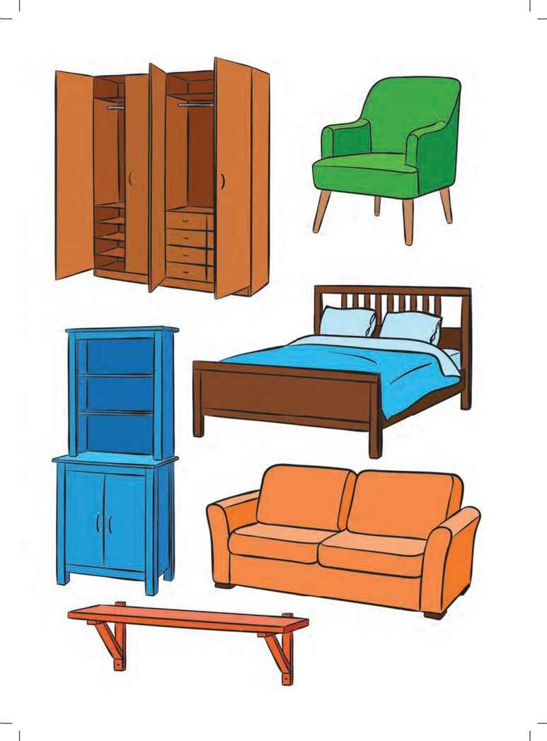 Дидактический материал по лексической теме. МЕБЕЛЬ.(5-6 лет). ФОП. ФГОС. Новая обложка., производитель Детство-Пресс , ISBN 978-5-90770-976-8, № 5