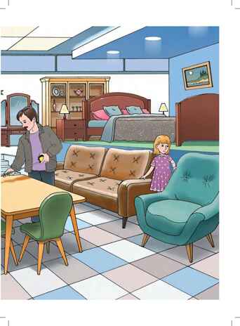 Дидактический материал по лексической теме. МЕБЕЛЬ.(5-6 лет). ФОП. ФГОС. Новая обложка., производитель Детство-Пресс , ISBN 978-5-90770-976-8№ 6