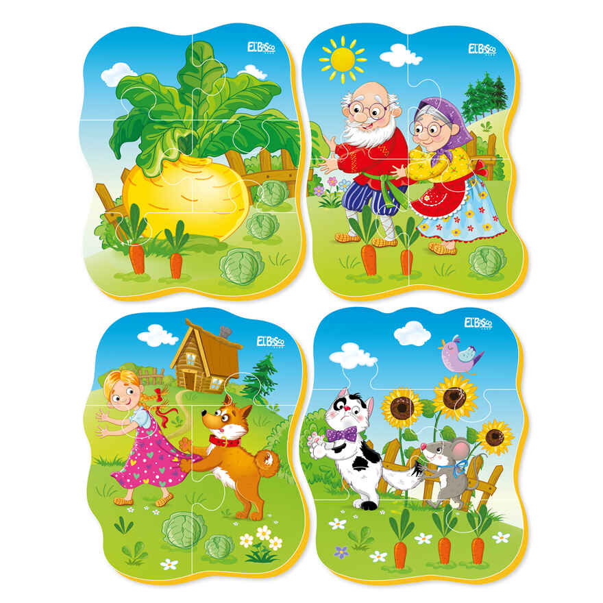 Мягкий пазл "Репка", производитель Я РАСТУ ТОЙЗ, ISBN 467-0-14980-449-2, № 2