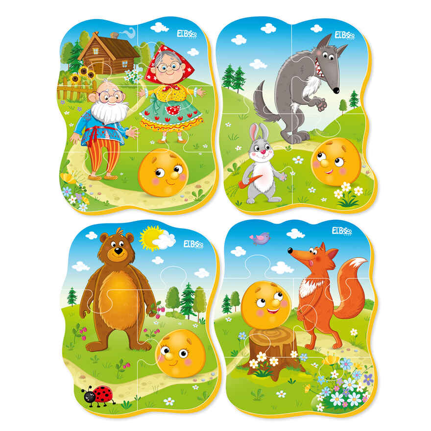 Мягкий пазл "Колобок", производитель Я РАСТУ ТОЙЗ, ISBN 467-0-14980-450-8, № 2