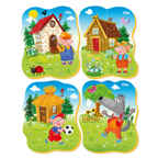 Мягкий пазл "Три поросенка", производитель Я РАСТУ ТОЙЗ, ISBN 467-0-14980-451-5, № 2