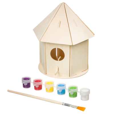 Набор для творчества СКВОРЕЧНИК деревянный с красками Творчество с Буки , арт. ВВ3966, производитель Bondibon (Бондибон), ISBN 489-5-13604-159-3№ 3