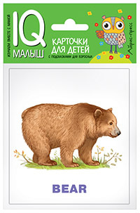 Умный малыш. ENGLISH. Зоопарк. IQ малыш, производитель Айрис-пресс , ISBN 978-5-81126-611-1, № 1